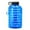 Blue, variant on SDJMa Water Bottle With Times To Drink - 3.7L Water Bottle With Straw - Water Jug - Motivational Water Bottle - Large Water Bottle - Sports Water Bottle With Time Marker for Gym