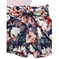 thumbnail image 6 of Baby Girl Outfits Short Ruffle Romper Floral Pants Summer Outfits Cute Baby Girl Clothes 3-6 Months, 6 of 7