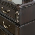 thumbnail image 3 of Miekor Furniture Monte Carlo - Nightstand - Dark Brown B5A7131, 3 of 6