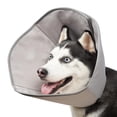 thumbnail image 1 of Adjustable Dog Cone for Small, Medium, and Large Dogs - Ideal for Post-Surgery Recovery, Prevents Licking - Gentle and Comfortable Pet Neuter Cone Alternative - Light Recovery Collar, 1 of 4
