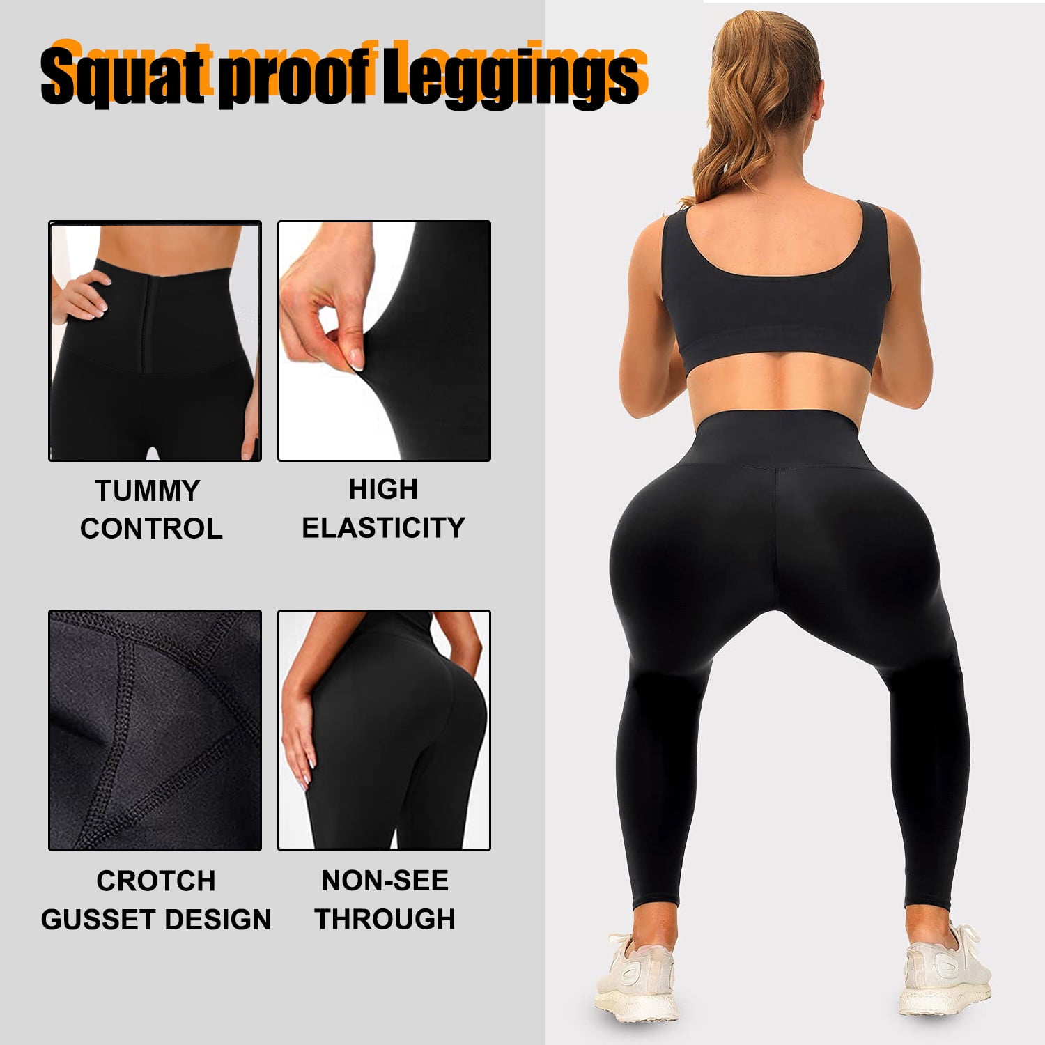 Ilfioreemio High Waist Corset Leggings for Women Waist Trainer Tummy  Control Slim Push Up Body Shaper Workout Sports Yoga Pants