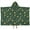 Green Sun Moon-1, variant on Green Sun Moon Cloud Planet Pattern Hooded Bath Towel,50"x30" for Ages 3 To 12 Kids, Quick Dry Lightweight Soft Microfiber Hood Beach Towel Cover Up for Kids