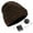 Brown#3, variant on HESHENG Bluetooth Wireless Beanie Knitted Cap Plus Velvet Winter Warm Hat Headset Speaker Mic Hands-free Unisex Hat