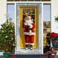 thumbnail image 6 of Christmas Door Curtain Background, High Definition Printed Patterns, Thickened Door Curtain Coverage, Decoration, Home Decoration Application, Festive Decoration, Store Decoration Background, 6 of 6