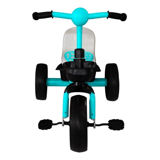 Triciclo Rm Regalomex Con Canasta y Cajuela Para Niños/niñas 2-4 Años Azul Mediano YC011607