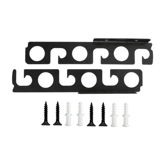 colaxi Fishing Rod Holders Fishing Pole Display Stand Multifunctional Easy Installation Horizontal Fishing Rod Storage Racks Support