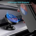 thumbnail image 3 of Soporte magnético para teléfono móvil Syncwire para coche: soporte magnético ajustable de 360° para salpicadero de coche, compatible con smartphones, iPhone, Samsung, Huawei, etc., color, 3 of 5