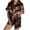 97-Orange, variant on Womens Halloween Pajamas Set 2 Piece Button Down Silk Pjs Shorts Set Ruffle Notch Collar Graphic Printed Lounge Sets for Women Relaxed Fit Gothic Sleepwear with Pockets