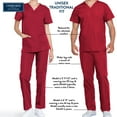 thumbnail image 3 of Cherokee Workwear Core Stretch Men & Women's Scrubs Pant Drawstring Cargo 4043, 3 of 4