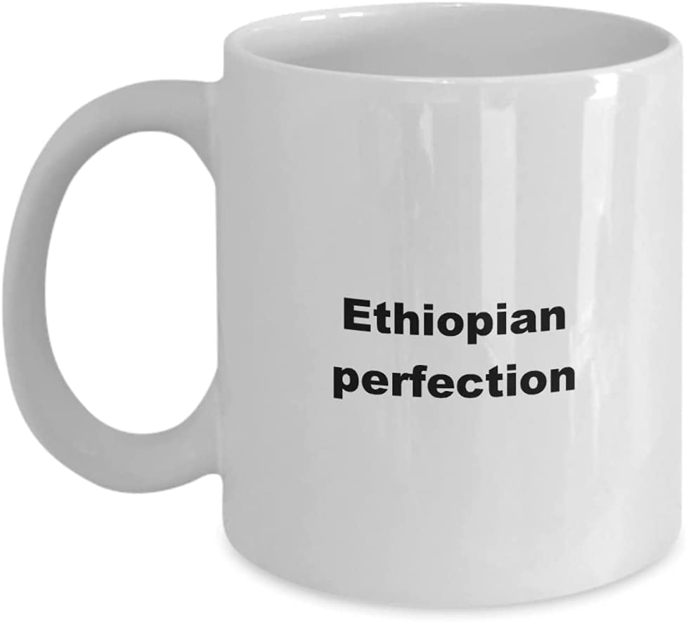 Ethiopian Coffee Mug, Perfect Ethiopia, Best Ethiopians, Ceramic Tea