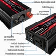 thumbnail image 5 of BAOKALER 550-Watt Continuous 4000-Watt Surge Pure Sine Wave Power Inverter, 5 of 7