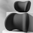 thumbnail image 2 of Car Headrest Lumbar Support Cushion - Ergonomic Car Headrest and Lumbar Support Kit - Memory Foam Neck and Back Cushion Set for Driving Comfort, 2 of 6