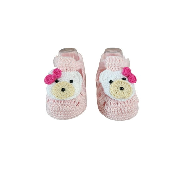 SANDALIAS PARA BEBE DISEÑO OSITA TALLA 9 CM