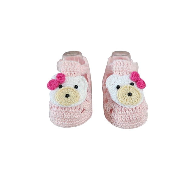 SANDALIAS PARA BEBE DISEÑO OSITA TALLA 9 CM