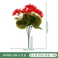 thumbnail image 1 of Staron Artificial Flowers for Decoration (Red), Realistic Artificial Flowers for Centerpiece Table Decorations Wedding Party Home Decor, Plastic Fake Flowers, 1 of 3