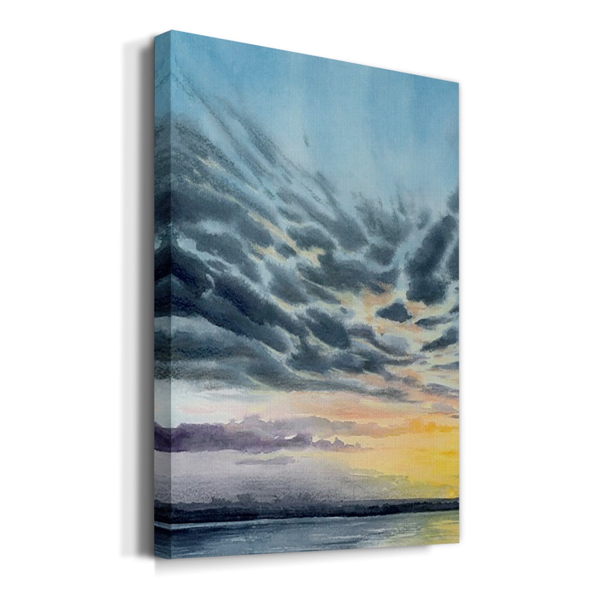 Anastasia Island Sunset I Premium Gallery Wrapped Canvas - Ready to Hang