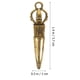 thumbnail image 2 of Golden Vajra Brass Pendant for Decoration in 25Pcs Vajra Pestle Hanging Ornaments, 2 of 5