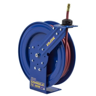 Coxreels Hand-Crank Hose Reel - Holds 3/8in. x 300ft. Hose, Max