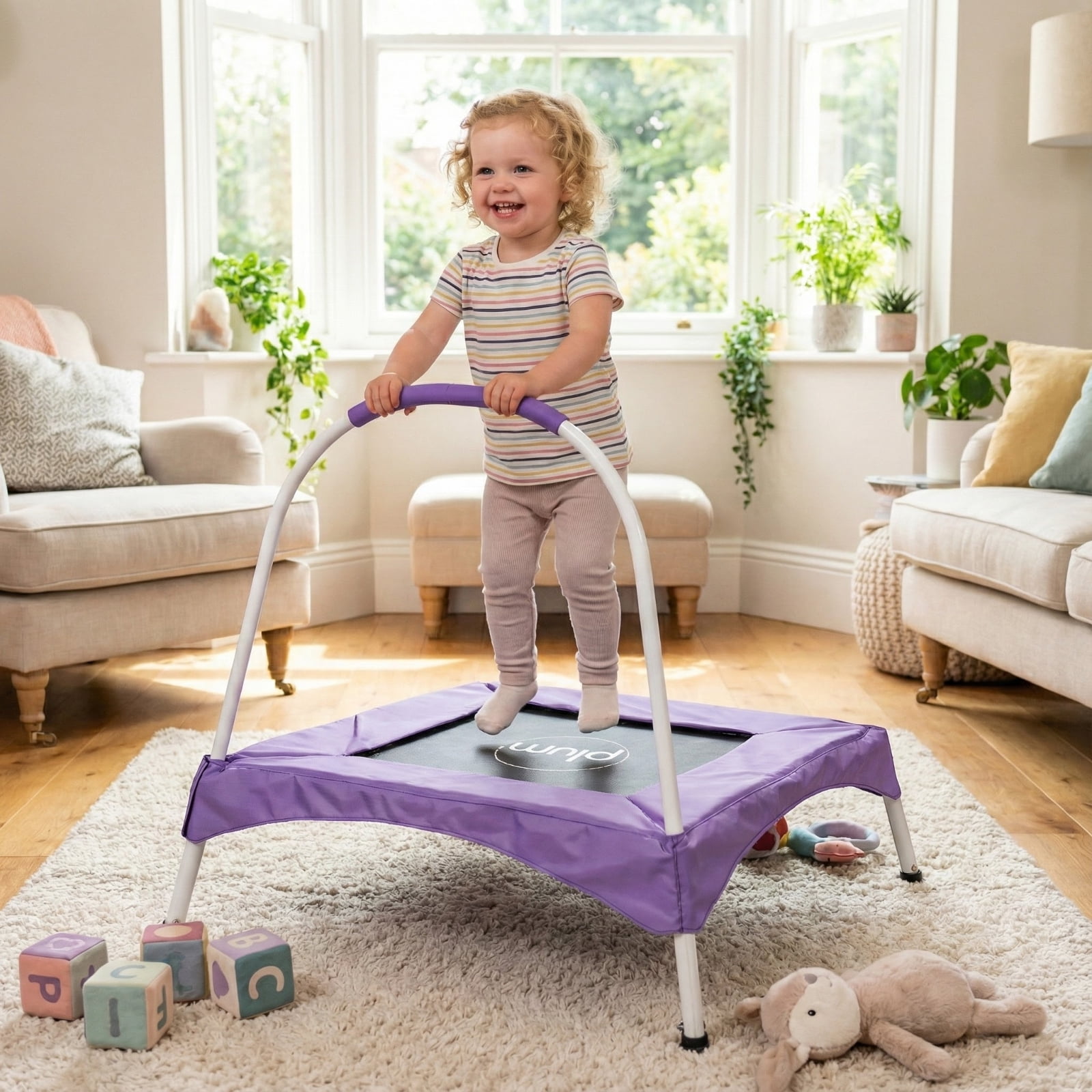 Plum® Sqaure Junior Bouncer - Purple