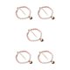 thumbnail image 3 of Guardurnaity Pearl Beaded Bracelet Wedding Women Bangle with Chain Office Vacation Extension Jewelry Gifts Personalized Party Costume Type2 NO2, 3 of 6