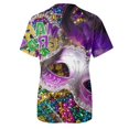 thumbnail image 5 of PMUYBHF T-Shirt Imprimé à Manches Courtes Col Rond pour Femmes Printemps Été 394 m, 5 of 5