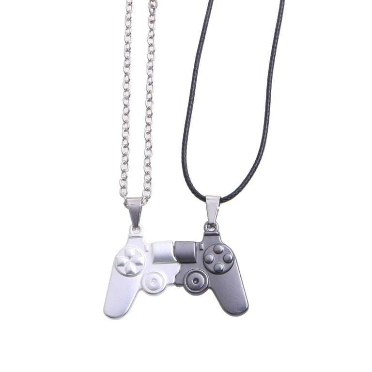 Gamer couple necklaces deals