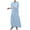 Sky Blue, variant on LLYwey s Women's formal Dresses Fashion Look Slimmer V-Neck Aneck Loose Flounce Long Sleeve Long Dress New Cocktail Dresses Black L