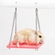 thumbnail image 3 of 2 Piezas Juguete Jaula Hámster Hamaca Accesorios de Animales Pequeño Fácil de utilizar Elegante jinwen Hamster Mouse Swing Hamock, 3 of 8
