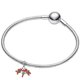 thumbnail image 2 of Charm galleta jengibre navidad VentDepot MXXGL-002 2 Piezas Plata S925 Chapa, 2 of 2