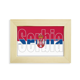 thumbnail image 1 of Serbia país bandera nombre Escritorio de madera Arte Pintura 5x7 pulgadas marco de foto foto, 1 of 4
