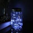 thumbnail image 3 of Mason Jar Solar Lantern Lights Waterproof Lid Lamp Fairy Light Copper Wire String Outdoor Decor, 3 of 8