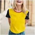 thumbnail image 2 of Tops for Women Trendy Button up Blouse for Women Western Womens Shirt Athletic Set Dressy T Shirts Long Sleeve Blouses Blouses Pack Yoga N Light Weight Long Sleeve Shirts Womens Soft Tee N White 2XL, 2 of 5