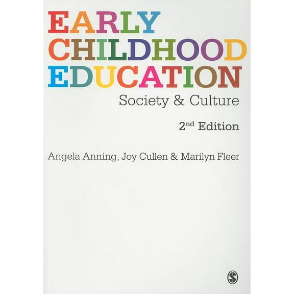 Early Childhood Education: Society and Culture, (Paperback)