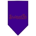 thumbnail image 1 of Mirage Pet Products  Sweetie Rhinestone Bandana Purple Large, 1 of 1