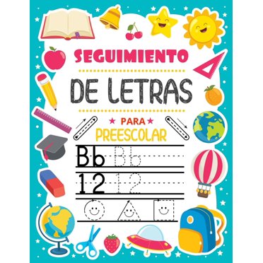 Seguimiento de letras para preescolares: Practicar Letras N?meros Formas y L?neas|Escritura para el Jard?n de Infancia|A?os 3-5|Siguiendo instruccione