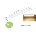 thumbnail image 1 of Lámpara LED con Sensor de movimiento PIR, luz nocturna regulable, recargable, para escaleras, armario, habitación, pasillo, tubo, barra, Bombilla detectora, 1 of 4