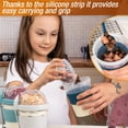 thumbnail image 4 of QUASLEQ Reusable Yogurt Parfait Cups with Lids and Spoons, Leakproof BPA-Free Overnight Oats & Meal Prep Containers, Dishwasher Safe, 20 oz, 4-Pack, 4 of 12