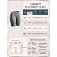 thumbnail image 3 of Deago Yoga Shorts for Women High Waist Workout Shorts Tummy Control Running Biker Shorts with Side Pockets (Gray, XXL), 3 of 7
