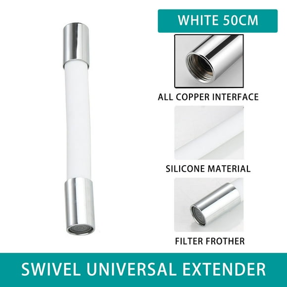 TIMIFIS tube extender Faucet Extension Extender Bathroom Balcony Bathroom Faucet Extender -proof Spout Universal Foaming Extension Tube kitchen gadgets Kitchen Gadgets