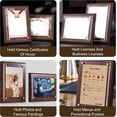 thumbnail image 4 of Diploma Certificate Picture Frame: Certificate Frame, Diploma Frame, 2025 New Vertical and Horizontal Dual-Use 98% Light-Transmitting Frame Certificate Holders, Diploma Frame 8.5 x 11 (A4), 4 of 8