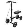 Carex Knee Scooter with Platform Pad, for Adults, Seniors, and Teens, Black, 250 lb Weight Capacity