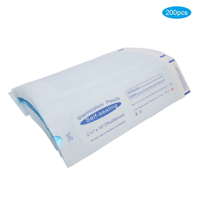 Self Sealing Pouch Self Sealing Bag 200pcs Box 70 X 260mm Self Sealing Pouches Dental Pouches Bags Accessory ANGGREK Otros