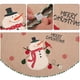 thumbnail image 2 of Wosthever de árbol de Navidad tela delantal inferior diámetro 108cm Santa Claus muñeco de nieve bordado Base cubierta vacaciones compras Kits de decoración para fiestas Papá Noel, 2 of 6