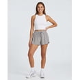 thumbnail image 2 of Real Essentials 4 Pack: Womens Flowy Dry Fit Running Short - Spandex Underneath Athletic Workout Gym Shorts (Plus Available), 2 of 6