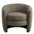 thumbnail image 4 of Affinity Upholstered Boucle Fabric Curved Back Armchair in Pebble, 4 of 9