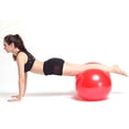 thumbnail image 3 of facefd Fitness Exercise Peanut Ball for Balance Muscle Tension Coordinate Development Dog Training Home Exercise Yoga blue, 3 of 6