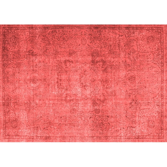 Ahgly Company Indoor Rectangle Persian Red Traditional Area Rugs, 3' x 5'