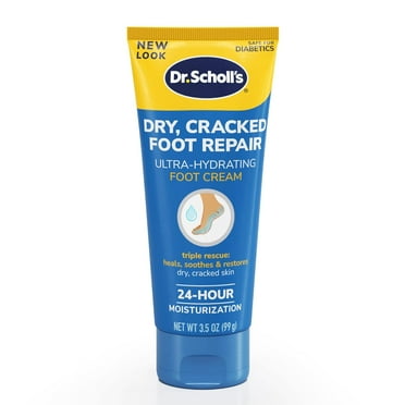 Dr. Scholl's Ultra Hydrating Foot Cream with 25% Urea, Repair Dry feet, 3.5 oz