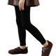 thumbnail image 1 of Cosy Fleece Lined Leggings for Girls High Stretch Winter Wear Skin Friendly Cold Weather Bottoming Pants White XXL, 1 of 4