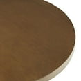 thumbnail image 4 of INK+IVY Mercer Accent Table - Wire Frame Pedestal Base, Round Top Modern Mid-Century Hour Glass Retro Design, 30" High, Bronze, 4 of 4